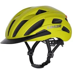 Helm Limar Torino l 57-61 mattgelb mit LED One Size