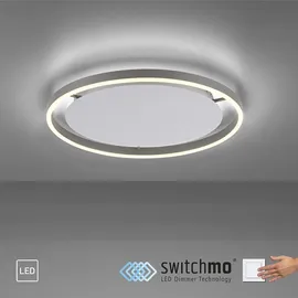 Selltec LED Deckenleuchte, dimmbar per Wandschalter, Deckenlampe rund SITU (2400 lm)