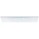 EGLO LED Deckenleuchte Calemar-S weiß 99,2 x 24,2 cm mit Kristalleffekt