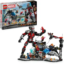 LEGO® Konstruktionsspielsteine »Captain America: Civil War Actionduell (76314), LEGO Super Heroes«, (736 St.), Made in Europe LEGO® bunt