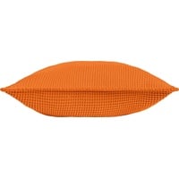 Kneer Kissenbezug »La Diva Piqué«, (1 St.), aus Waffelpiqué, orange
