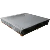 mehr Garten Premium Sandkasten Abdeckung 202 x 202 x 20 cm