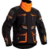 Lindstrands Sunne, Textiljacke wasserdicht - Schwarz/Orange - 58