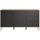 VCM ebuy24 Sideboard, Graphit, Holzwerkstoff, 183x76x40 cm, | Sideboards, Sideboards