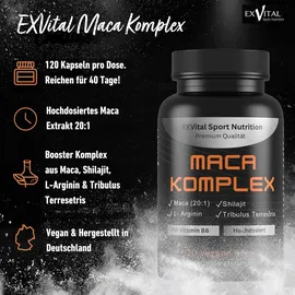 Exvital Maca Komplex Kapseln 92 g