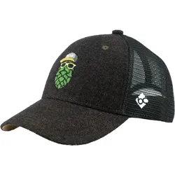 BAVARIAN CAPS Cap Hopfinator - dunkelbraun (Curved) DUNKELBRAUN