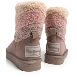 Pepe Jeans Diss Fur Stiefeletten Cedar Wood Brown 32