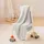 IBENA Wohndecke 70 x 100 cm Grau/Silber