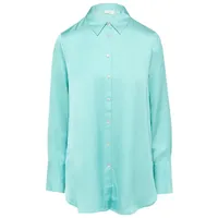 s.Oliver Longbluse aus Viskosesatin blau 40