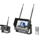 Renkforce RV2,4-7 Rückfahrvideosystem 2 Kamera-Eingänge Schraubmontage Schwarz (matt)