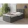 Sofnet Boxspringbett Star Mini Bonell-Matratze - Topper Bettkästen, Jugendzimmer, - 100 x 200 - Dunkelgrau, Textil, H3, Rechteckig, 100x200 cm, Schlafzimmer, Betten, Boxspringbetten
