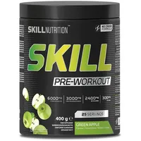 skill nutrition Pre-Workout Grüner Apfel Pulver 400 g