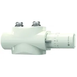IMI Heimeier Ventil Multilux 4-Eclipse-Set Halo Automatische Durchflussregelung, weiß 9690-58.800