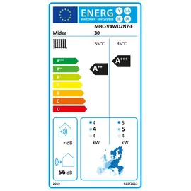 Midea M-Thermal Arctic Luft/Wasser-Wärmepumpe 4,5 kW