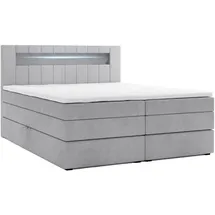 m-punkt Kuba King 200 x 200 cm Grau