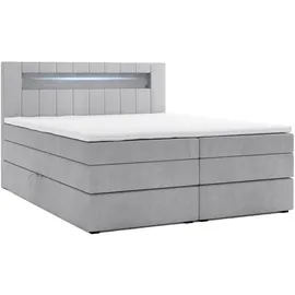 m-punkt Kuba King 200 x 200 cm Grau