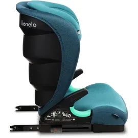 lionelo Neal Kindersitz 15-36kg Isofix Seitenprotektoren Kennzeichnung i-Size 3-fach verstellbare Rückenlehne, Höhenverstellbare Kopfstütze, Belüftungssystem