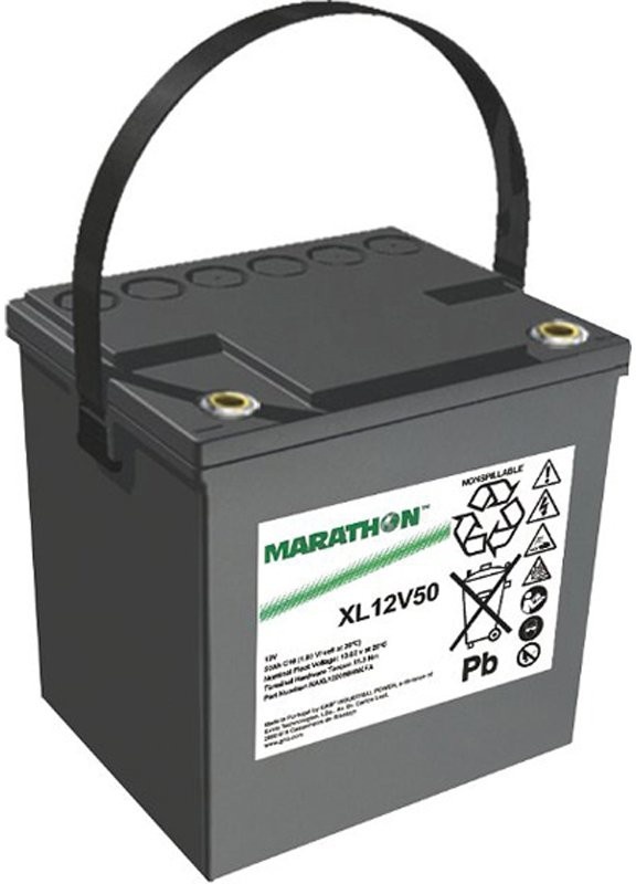 Exide Marathon XL12V50 Akku PB Blei wartungsfrei 12 Volt, 50Ah