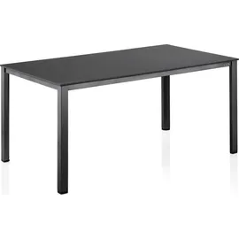 Kettler Cubic Gartentisch 160 x 95 x 74 cm Anthrazit/Anthrazit