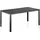 Kettler Cubic Gartentisch 160 x 95 x 74 cm Anthrazit/Anthrazit
