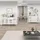 stilvora Sideboard 147,5 x 102 x 40 cm Weiß