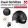 mustbau Sicherheitshelm-Set - Schutzhelm mit Schutzbrille, Verstellbarer Kopfriemen von 53 bis 63 cm