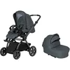 Kombi-Kinderwagen HARTAN Topline 4.0 GTS grau (animal stars) Baby Kinderwagen Kombikinderwagen