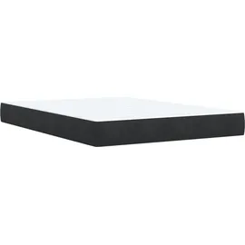 vidaXL Boxspringbett 140 x 200 cm Schwarz