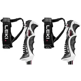 Leki Bold Lite S Skistöcke (Größe 120CM, schwarz)