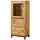 Massivmoebel24 Vitrine Villanders 65 x 40 x 148 cm Natur