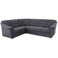 sit & more Ecksofa Savona Mikrofaser Grau Anthrazit
