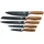 King Messer-Set 5-tlg. Braun/Schwarz