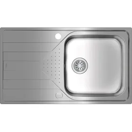Teka Universe 50 T-XP 1B 1D PLUS AUTO Edelstahlspüle Poliert - Silber