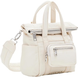 Desigual Women's BOLS_Basic MODULAR Accessories Nylon Across Body Bag, White