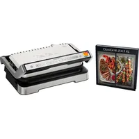 Tefal OptiGrill 2in1 XL 2200 W silber