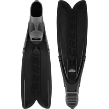 Cressi Gara Turbo Flex Freitauchflossen - Black - EU 38/39