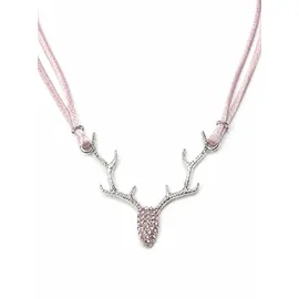 Allgäu Rebell Collier Rosi rosa/Metall