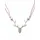Allgäu Rebell Collier Rosi rosa/Metall