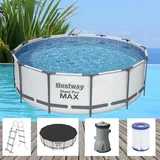 Bestway Steel Pro MAX Swimming Frame Pool Schwimmbad Schwimmbecken Gartenpool