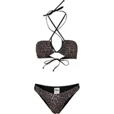 URBAN CLASSICS Bügel-Bikini Damen Braun XL