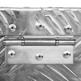 V2Aox Box Anhänger Kiste Alu mit Deckel Alubox Transportbox Truckbox Deichselbox PKW Zubehör Werkzeugbox Aluminium Anhängerbox Aufbewahrungsbox Gross mit
