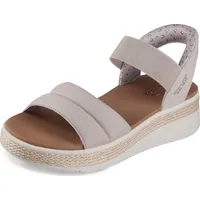 SKECHERS Damen Sandals, Taupe, 41 EU
