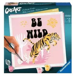 Ravensburger Beschäftigung - Malen nach Zahlen CreArt Be Wild