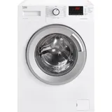 BEKO WTV9712BS1W Bullauge-Waschmaschine – 9 kg – Induktion – L60 cm – 1400 U/min – Weiß - Weiß