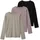 two soon 3er-Pack T-Shirt in Woodrose | Gr.: 134/140