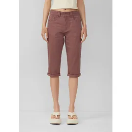QS Catie Slim Fit Caprihose Pink 32