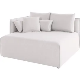 OTTO home Ottomane Nöre Polyester 138 x 86 x 128 cm Beige