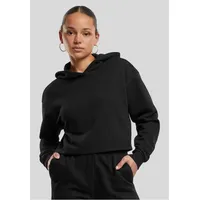URBAN CLASSICS Oversized Cropped Light Terry Kapuzenpullover Black 3XL