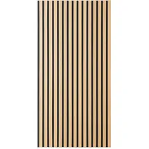 Homestyle4u Akustikpaneel Holz Braun 2 St. 60 x 120 x 3 cm