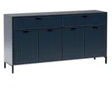 beautysofa Linna 165 x 86 x 40 cm Dunkelblau